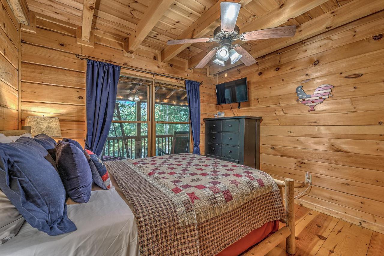 Golden Eagle Ga Cabin - Hot Tub, Firepit & Fast Wifi Blue Ridge Exterior foto
