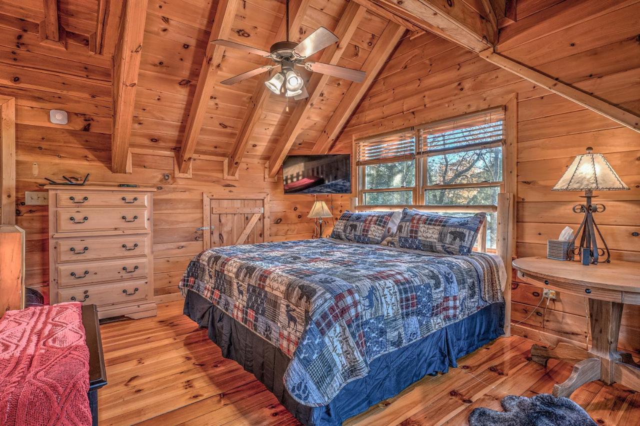 Golden Eagle Ga Cabin - Hot Tub, Firepit & Fast Wifi Blue Ridge Exterior foto